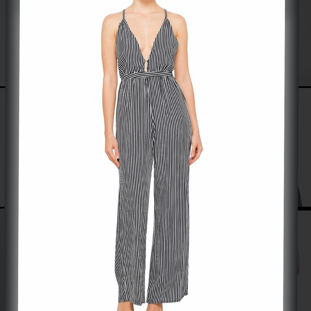 Faithfull Shutterbabe Stripe Jumpsuit